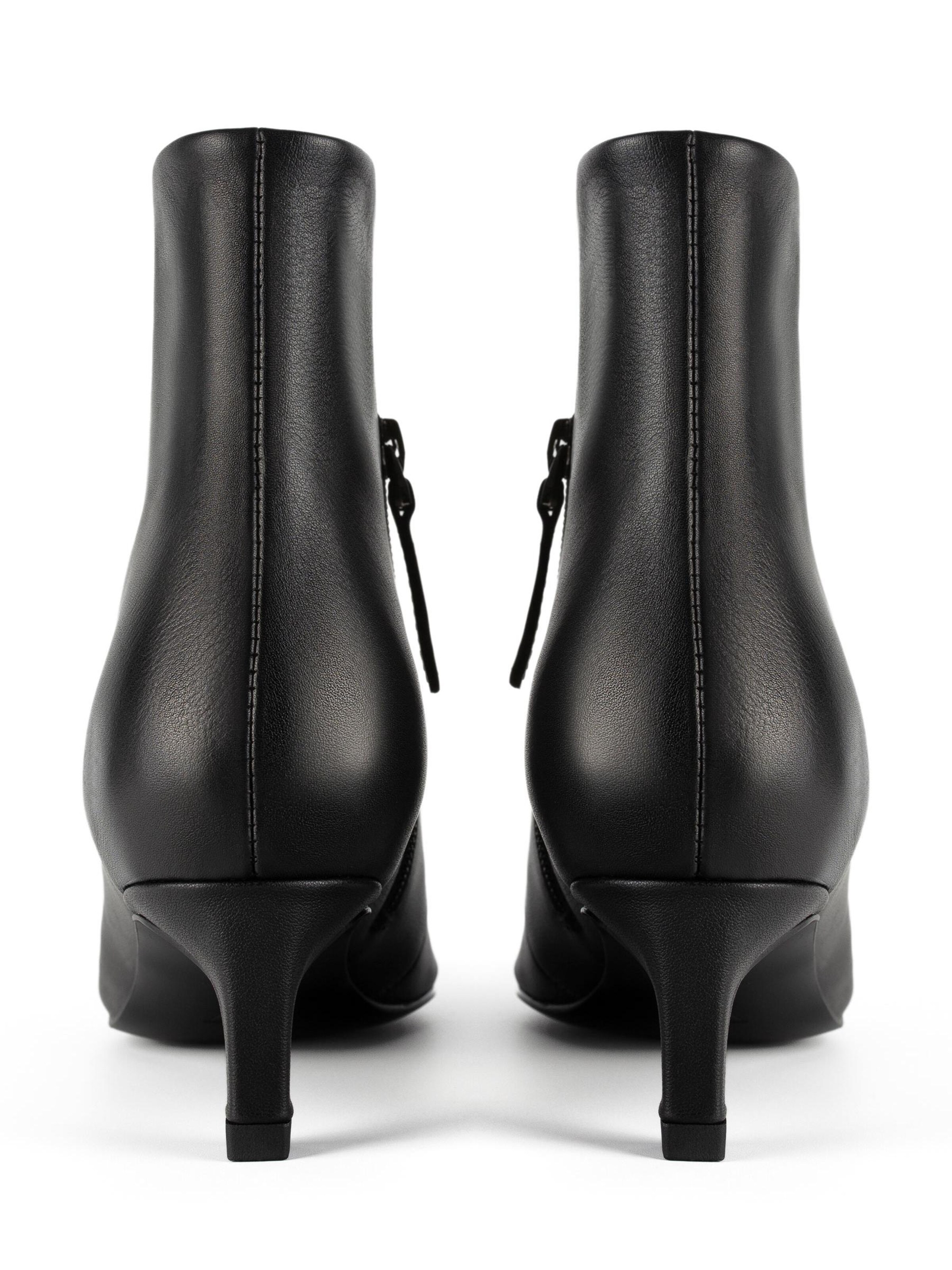 L37 HANDMADE SHOES Booties 'TWILIGHT GLIMMER' in Black