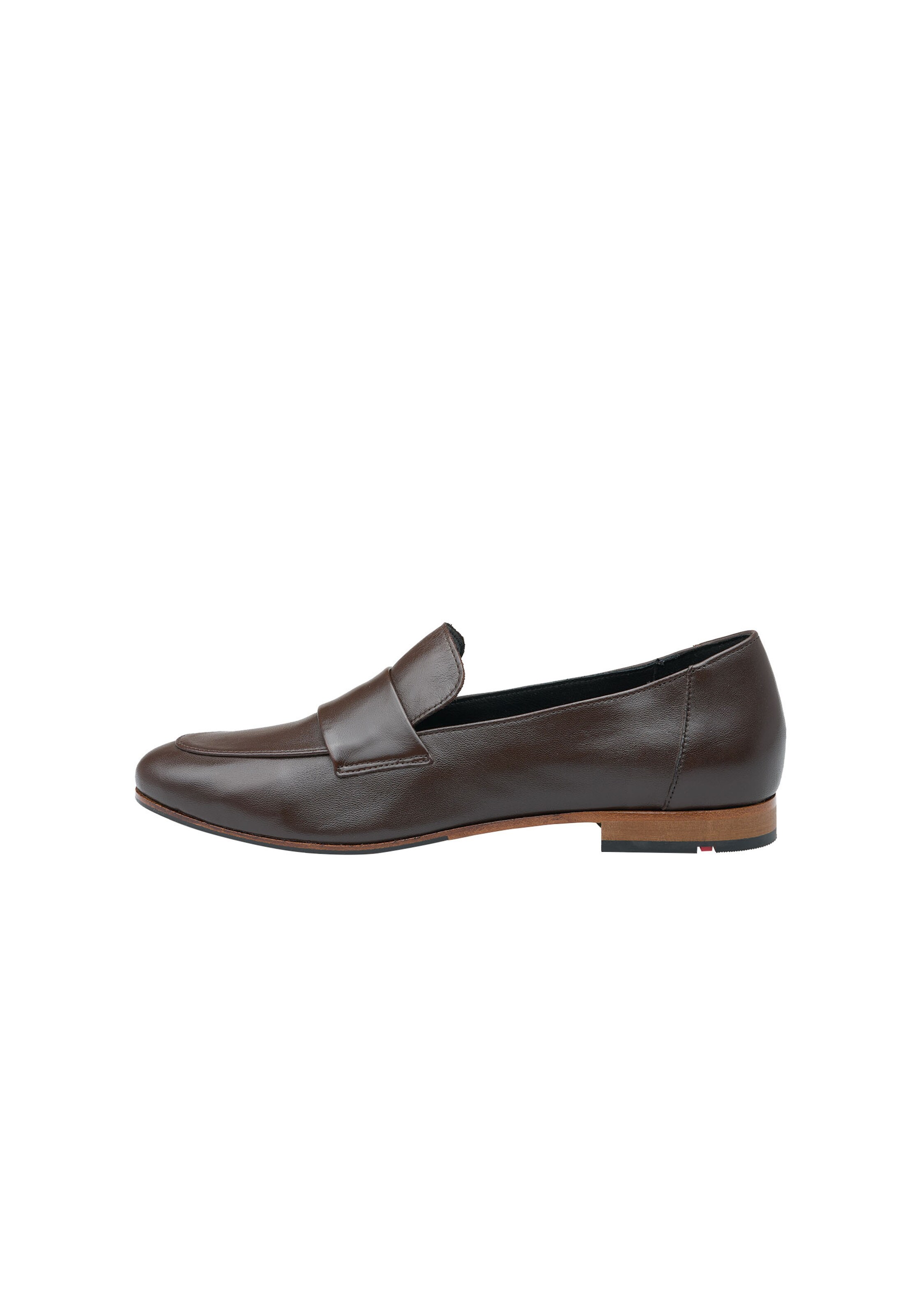 LLOYD Classic Flats in Brown: front