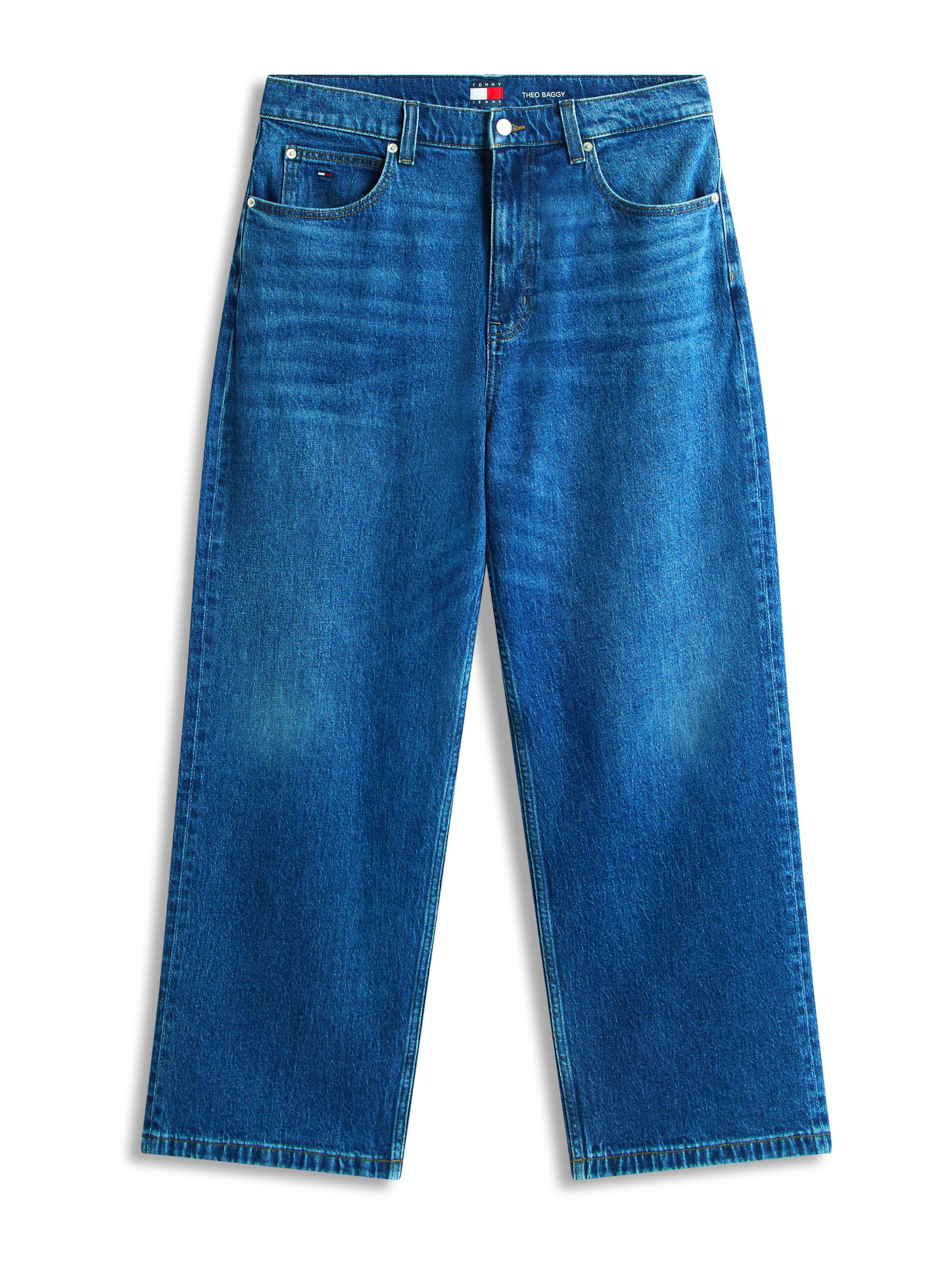 Loosefit Jean 'Theo' Tommy Jeans en bleu : devant