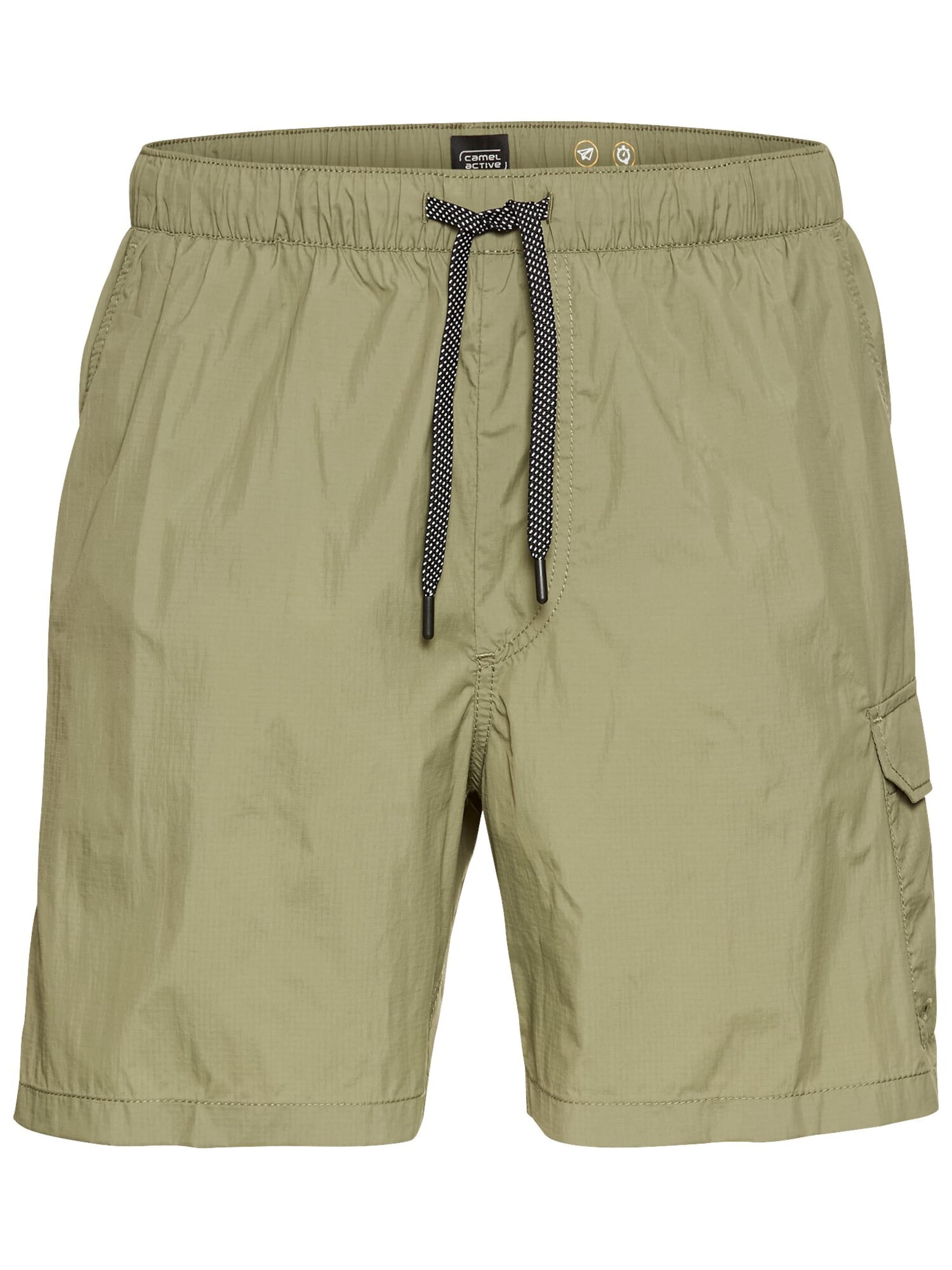 CAMEL ACTIVE Regular Quick Dry Beachshorts in Grün: Vorderseite