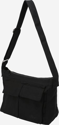 SHYX - Bolso de hombro 'Lino' en negro: frente