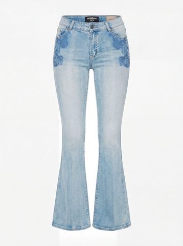 évasé Jean KOROSHI en bleu