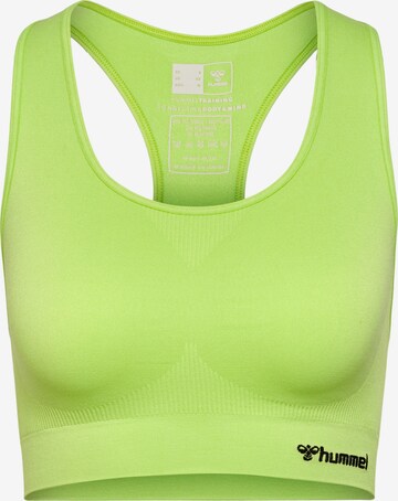 Hummel Sports Bra 'TIF' in Green: front