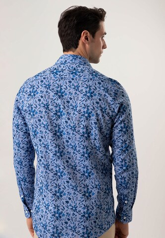 Black Label Shirt Regular fit Overhemd in Blauw