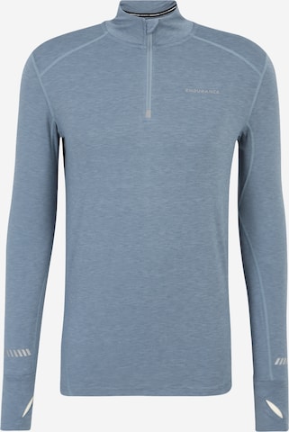 ENDURANCE Performance shirt 'Tune' in Blue: front