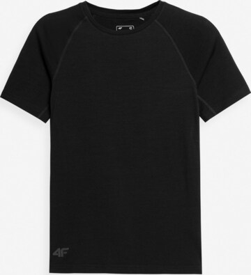 4F Funkční tričko 'TSDF061' – černá: přední strana