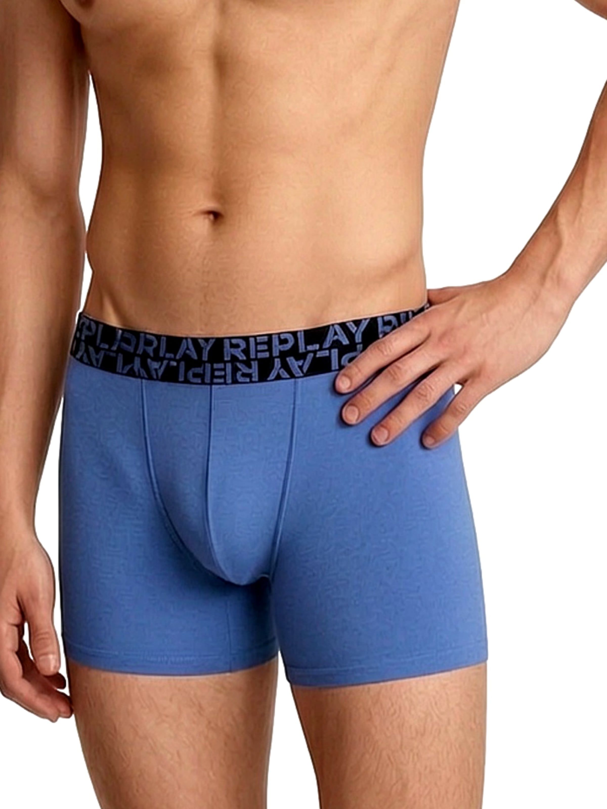 REPLAY Boxershorts i blå
