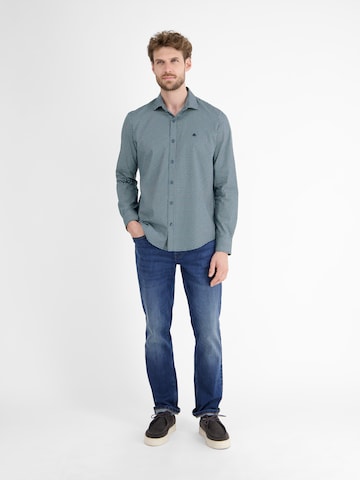 LERROS Regular fit Overhemd in Blauw