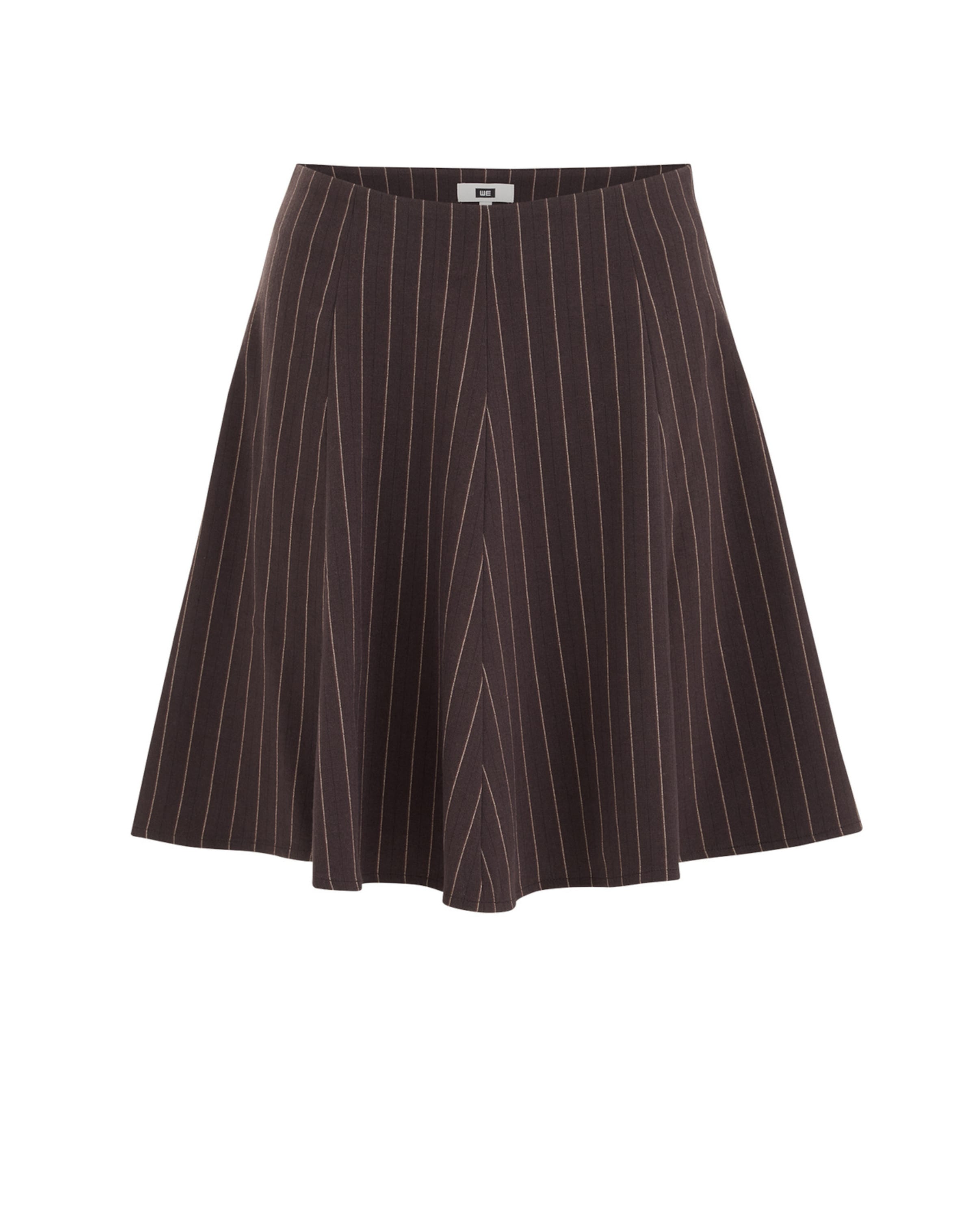 WE Fashion - Falda en marrón: frente