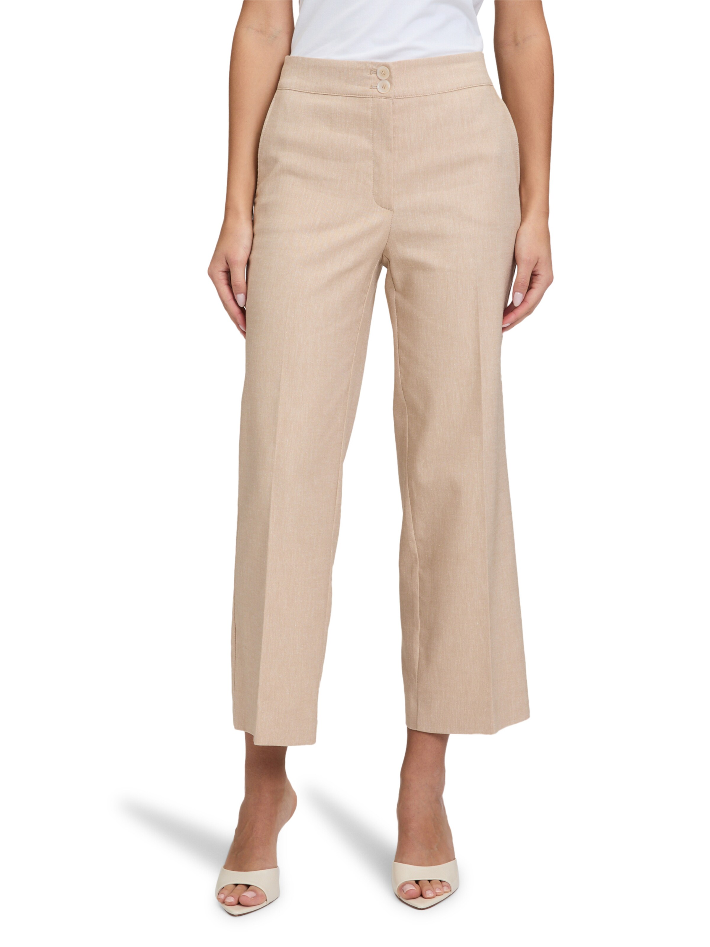 Betty Barclay Loosefit Pantalon in Beige: voorkant