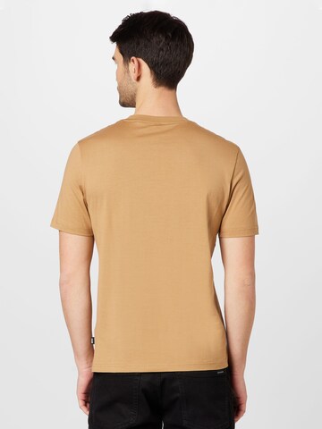 BOSS Black Shirt 'Tiburt' in Beige