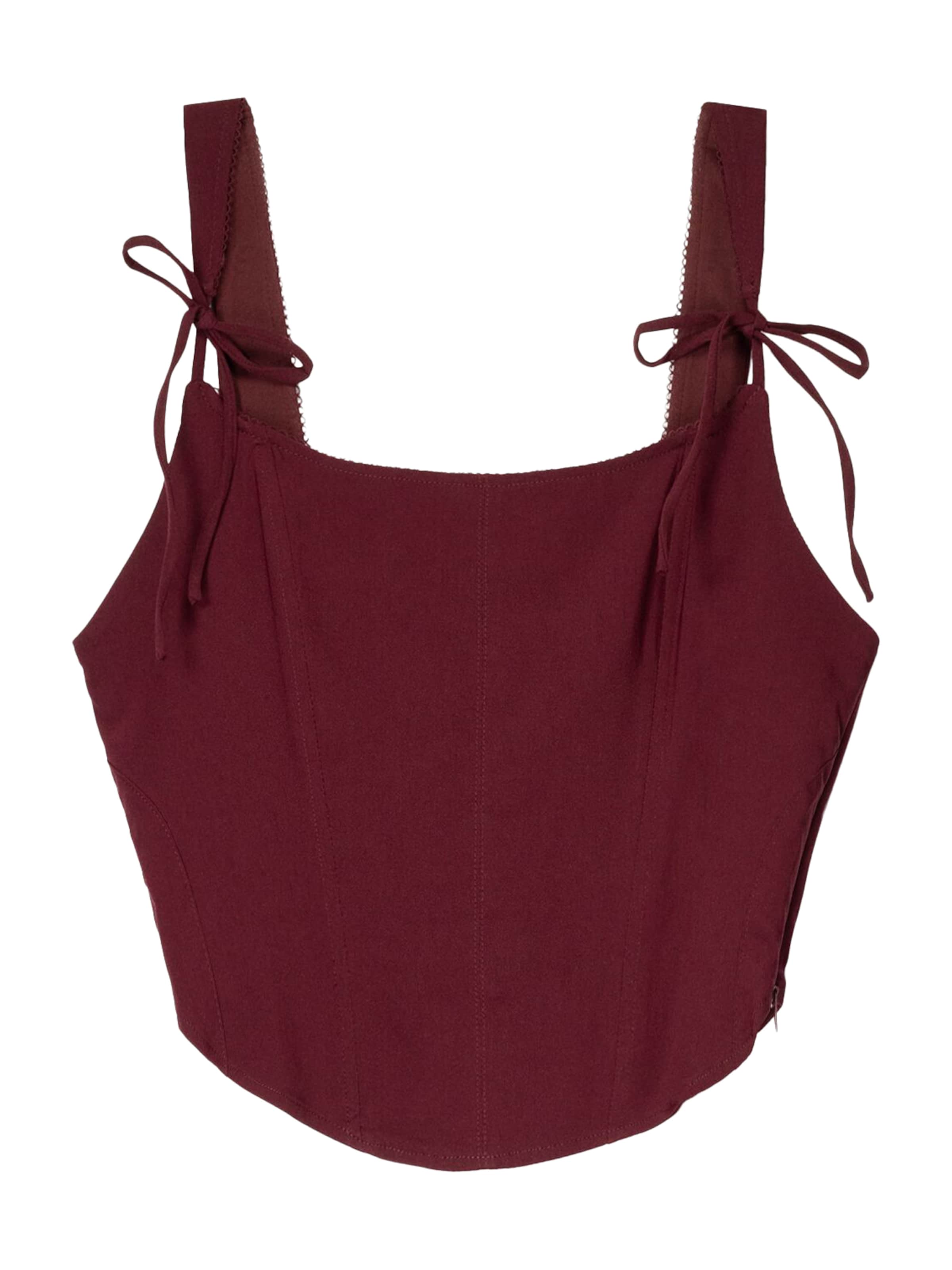 Bershka Toppi värissä punainen: etupuoli