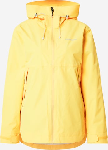 Didriksons Outdoorjacke 'TILDE' in Gelb: Vorderseite