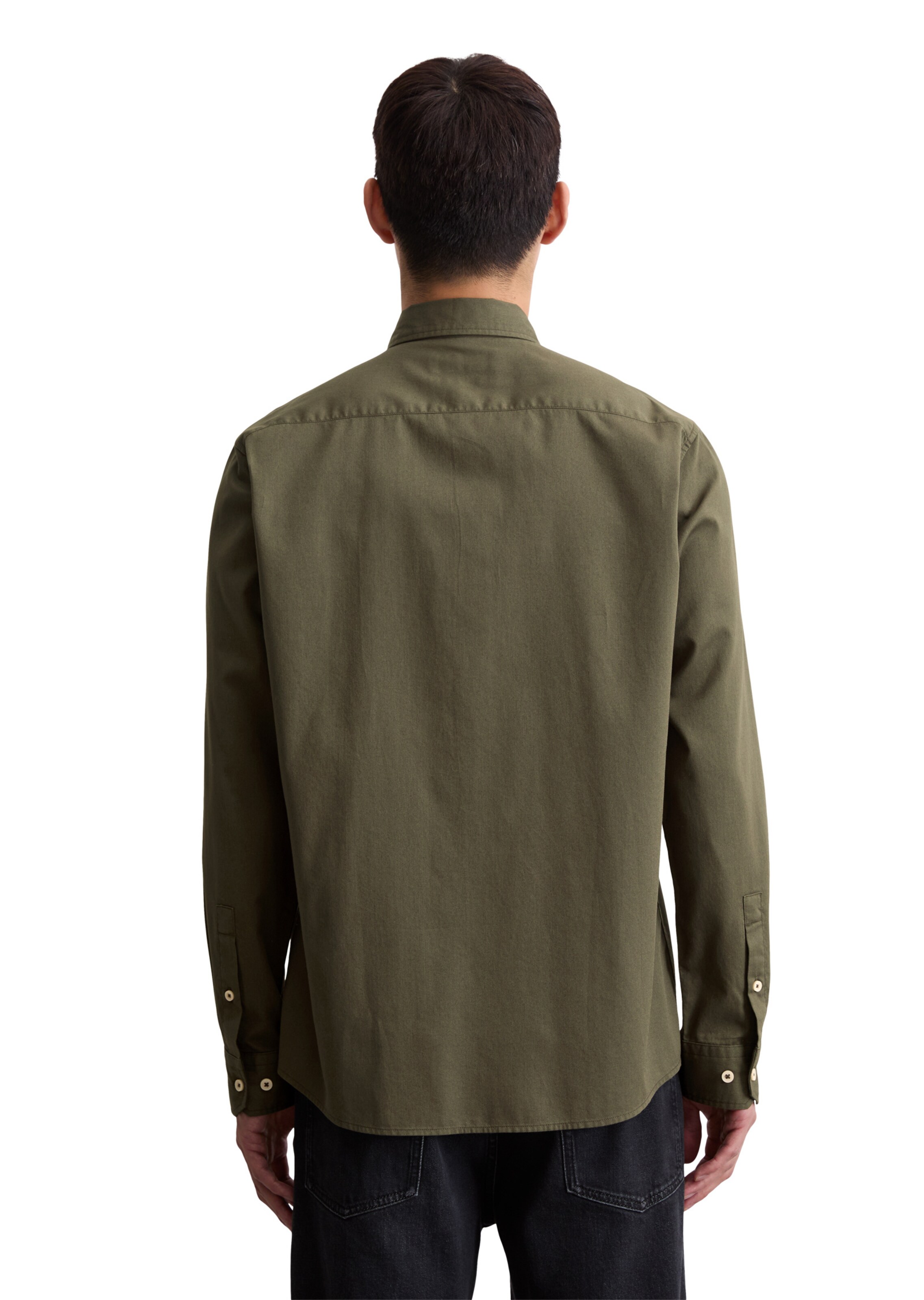 Marc O'Polo Regular Fit Hemd in Grün