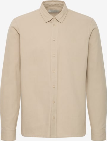 Casual FridayRegular Fit Košulja 'CFARSEN' - bež boja: prednji dio