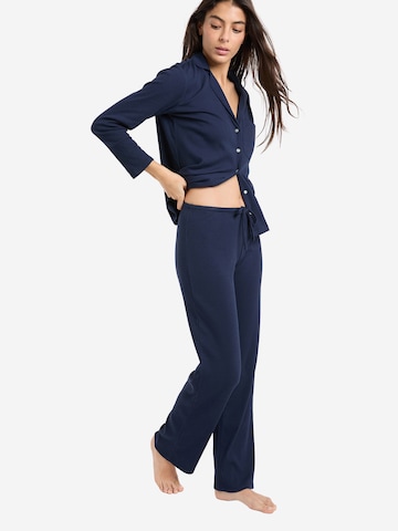 ETAM Pyjamahose 'Joani' in Blau