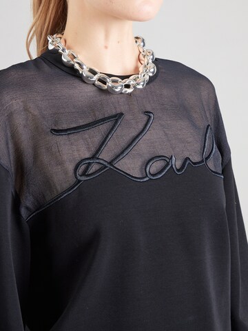 Karl Lagerfeld Sweatshirt in Schwarz