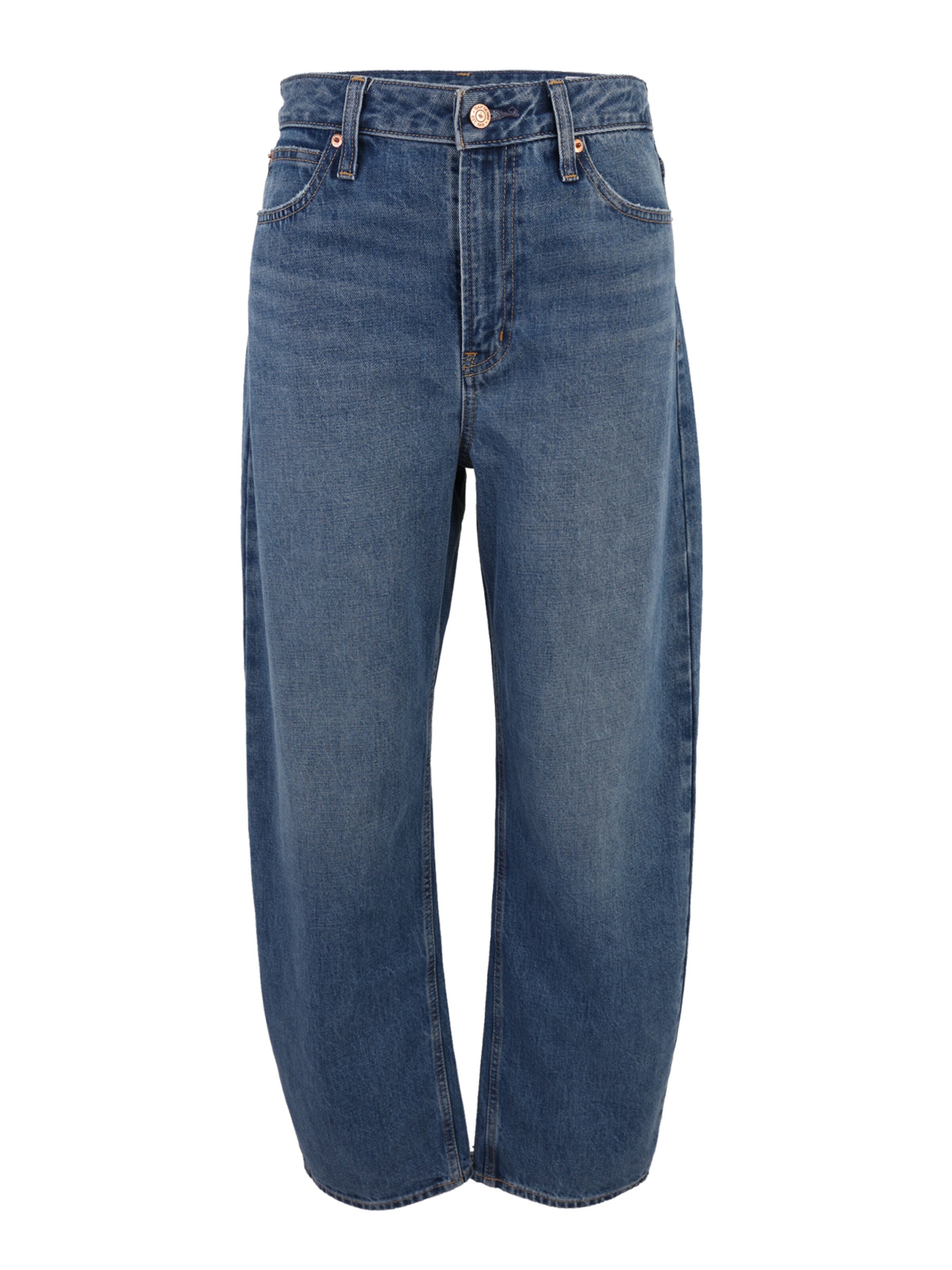 GAP Barrel Jeans in Blue: front