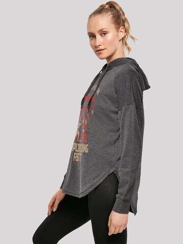 F4NT4STIC Sweatshirt 'Retro Gaming The Way of the Exploding Fist' in Grey