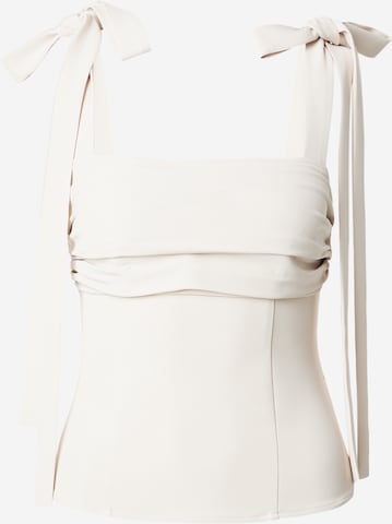 millane Top in Beige: Vorderseite