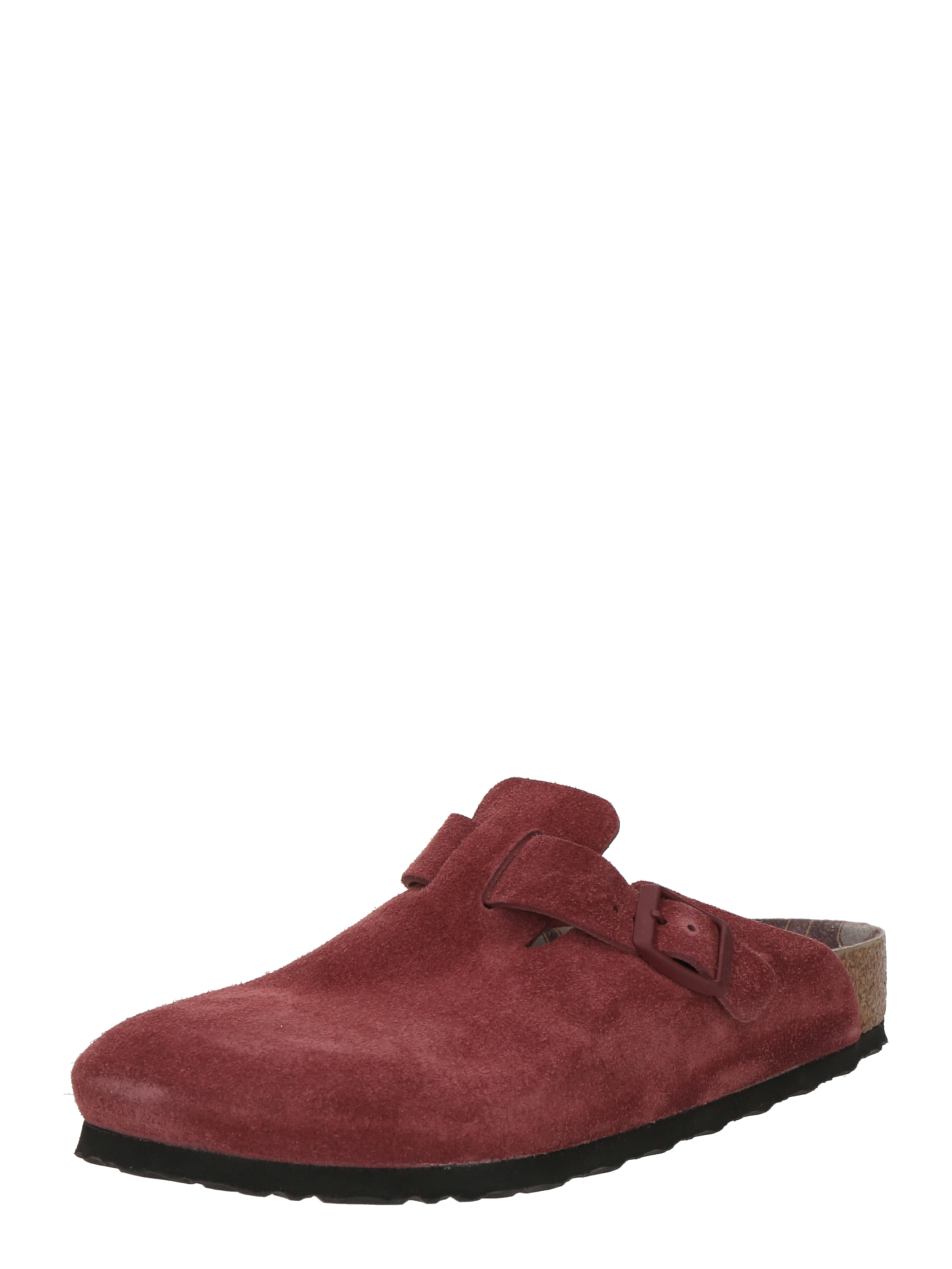 BIRKENSTOCK - Socas 'Boston Varsity' em vermelho: frente