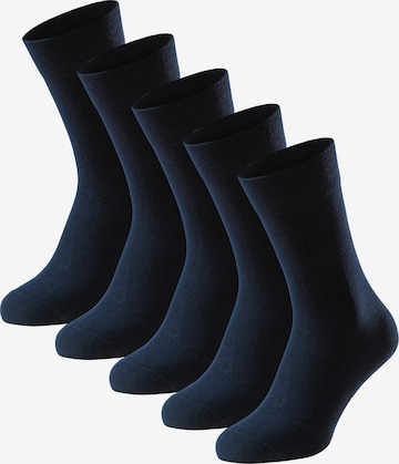 SCHIESSER Sokken 'Bluebird' in Blauw: voorkant