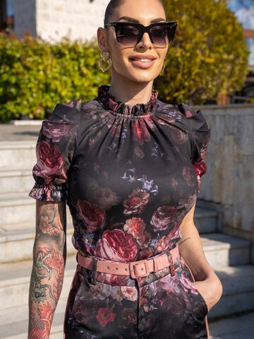 JIORO Bluse 'VINTAGE FLOWERS' in 