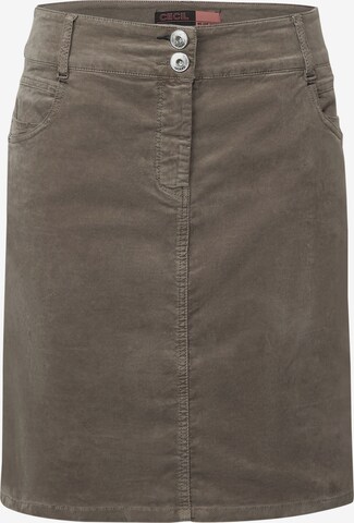 CECIL Skirt in Grey: front