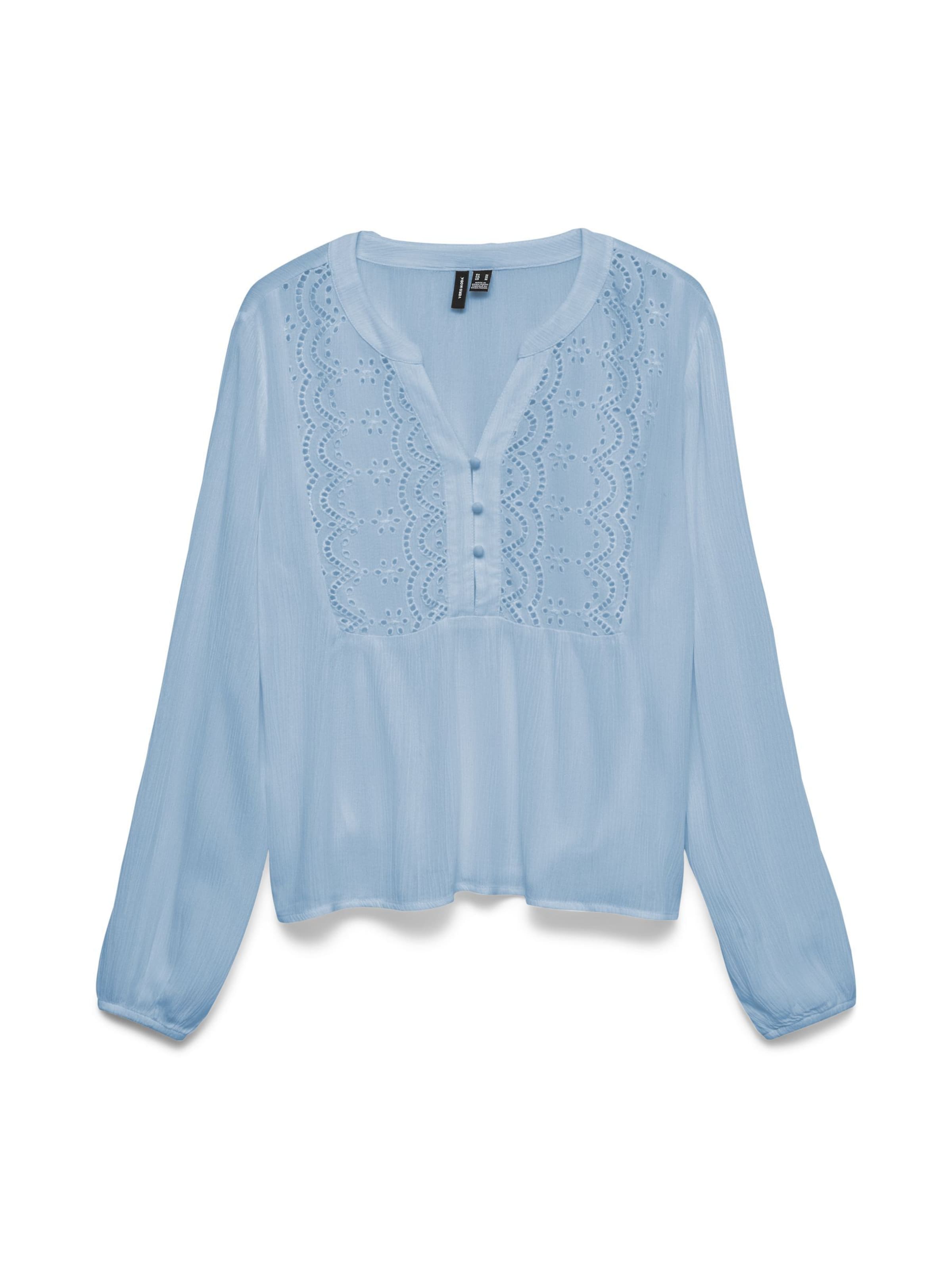VERO MODA Blouse 'VMMenny' in Blue: front