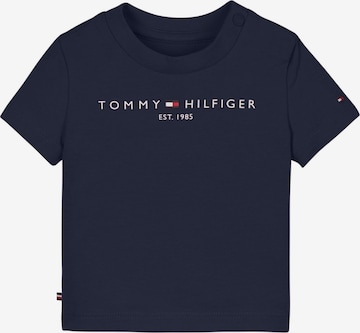 TOMMY HILFIGER Majica | modra barva: sprednja stran