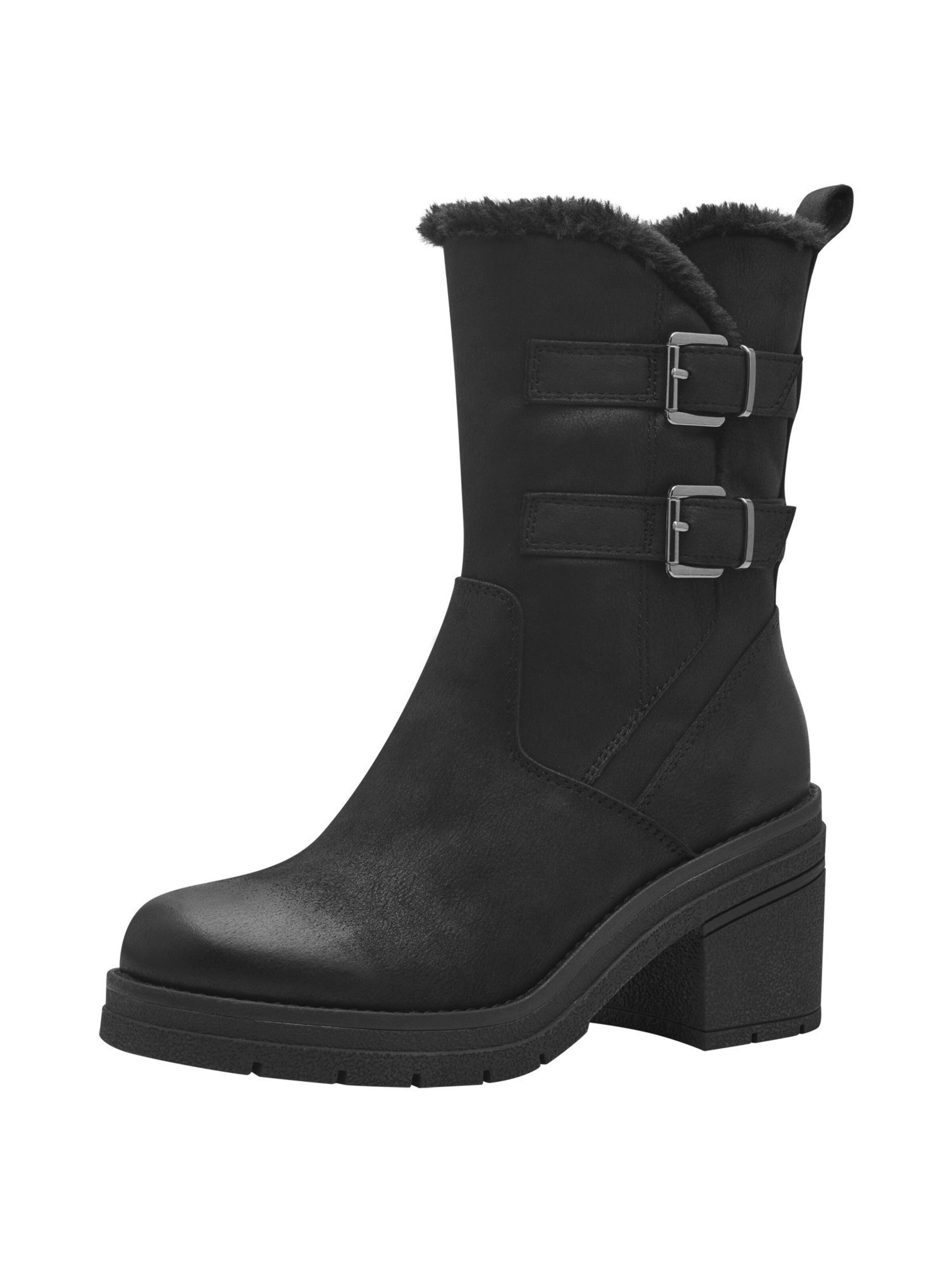 MARCO TOZZI Stiefelette in Schwarz: Vorderseite