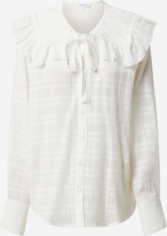 Chemisier 'Noel' EDITED en Crème ABOUT YOU