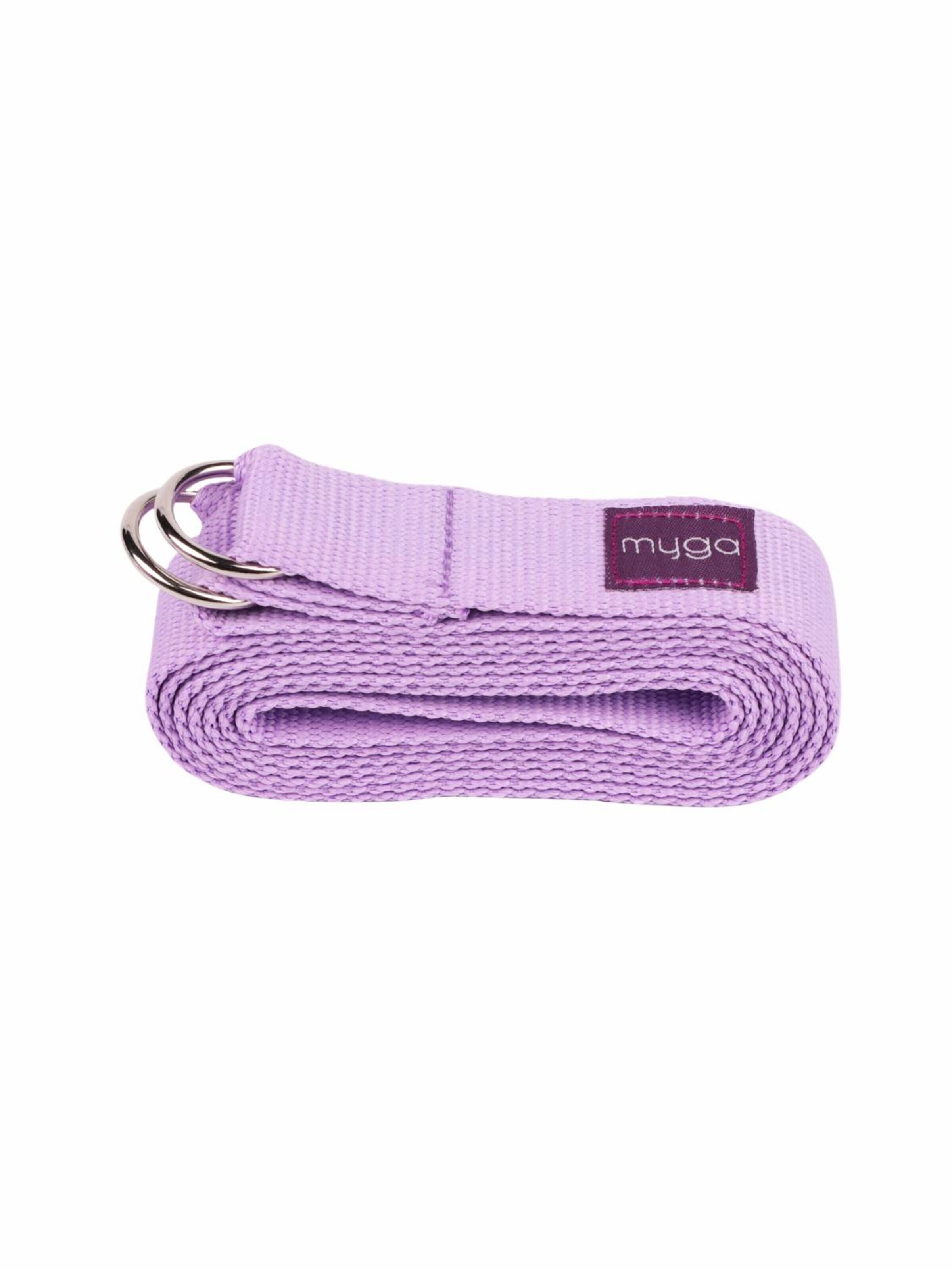 myga Matte 'Yoga-Einsteiger-Set - Chakra Design'‌‌‌‌‌‌‌‌‌‌ in Lila
