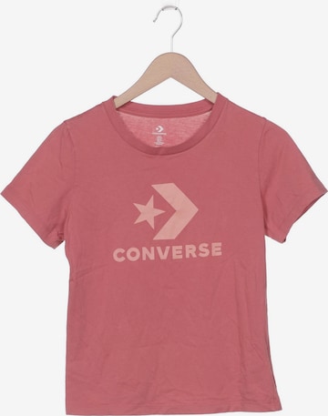 CONVERSE T-Shirt M in Rot: predná strana