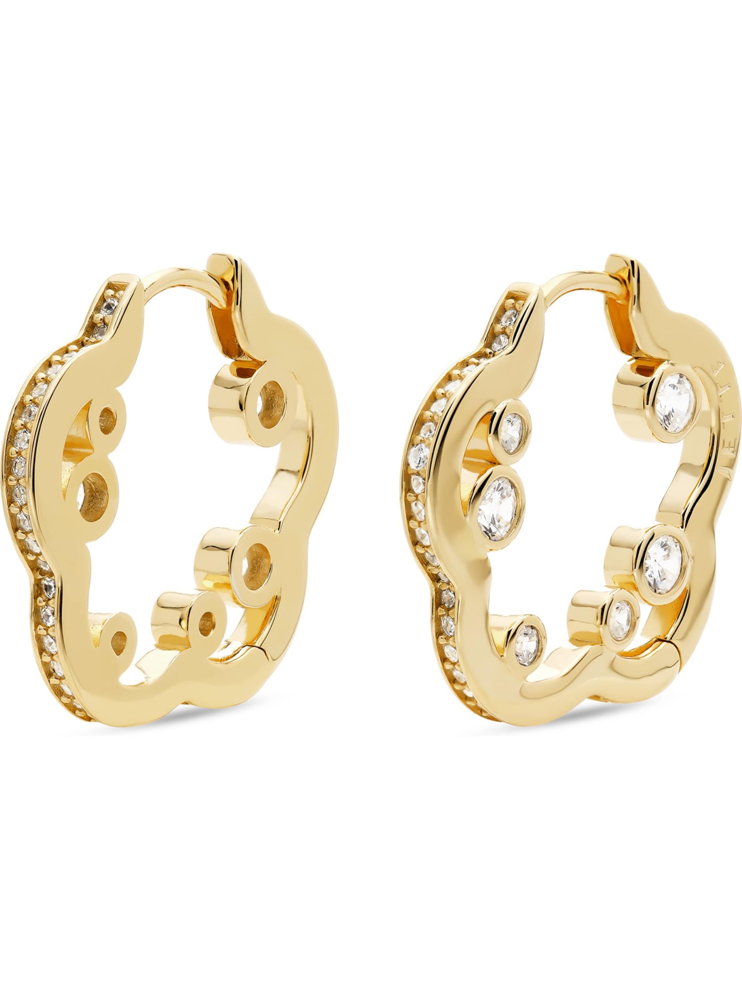 JETTE Earrings in Yellow: front