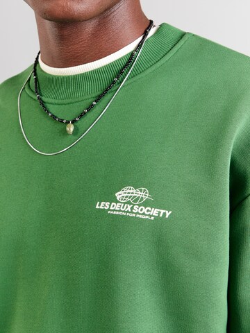 Les Deux - Sudadera 'Exhibition' en verde