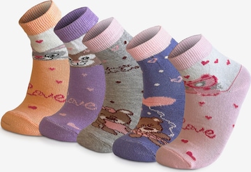 Crea Socks Sockor 'Süße Tiere' i blandade färger: framsida