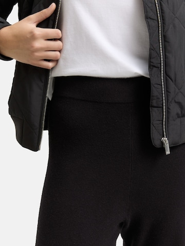 TOM TAILOR DENIM Regular Hose in Schwarz