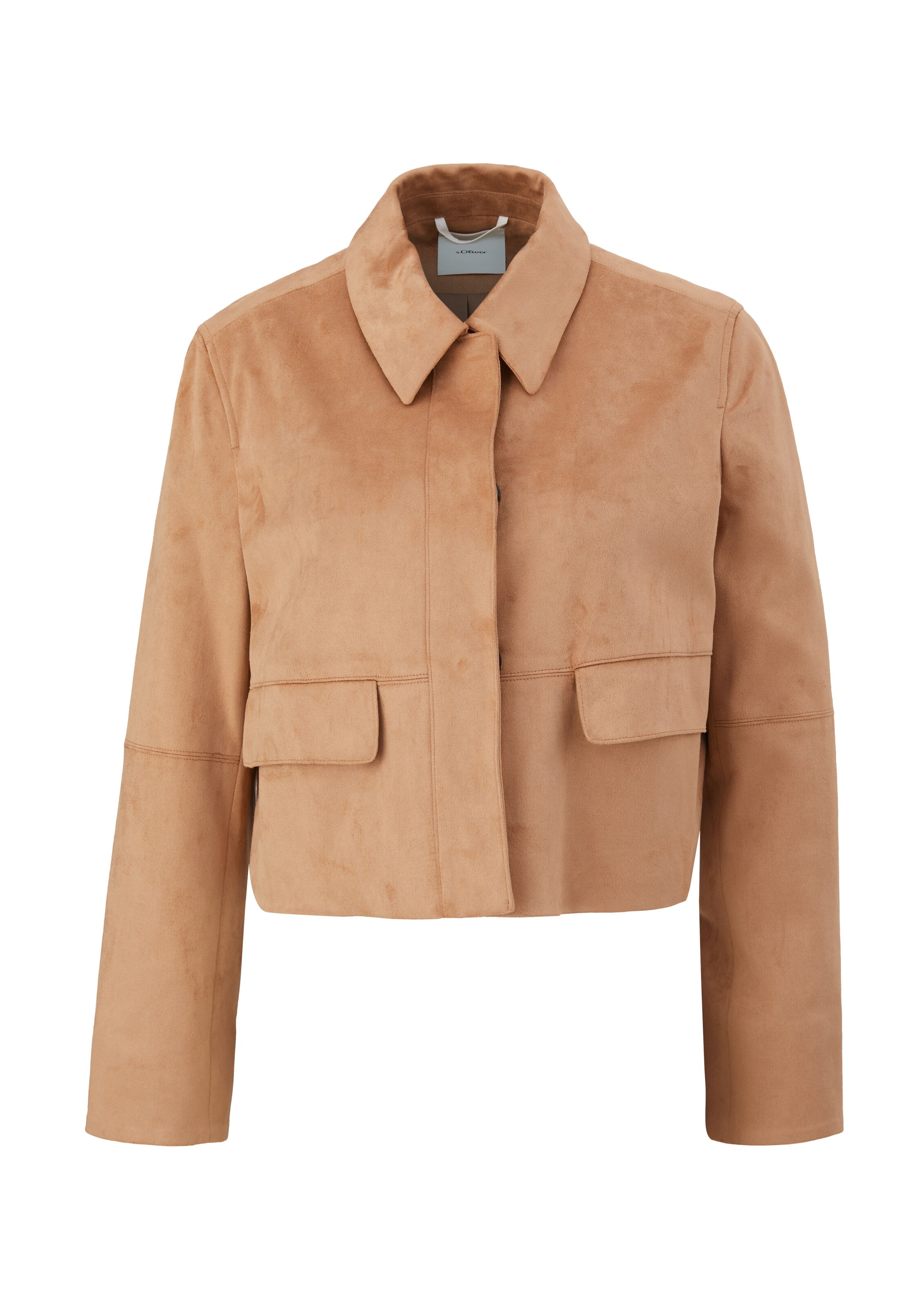 s.Oliver BLACK LABEL Between-Season Jacket in Brown: front