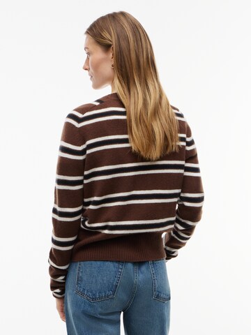 TOMMY HILFIGER Pullover in Braun