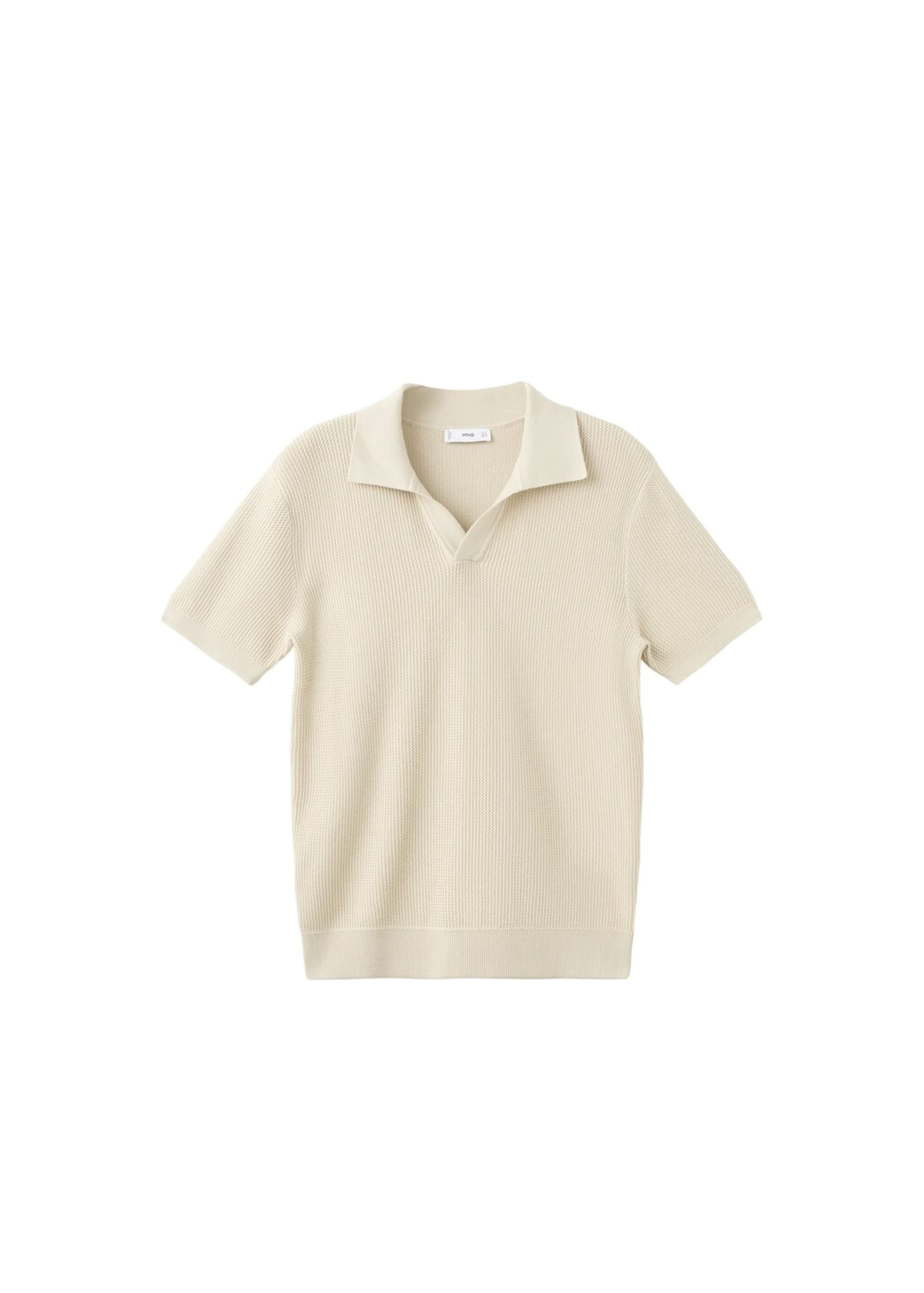 MANGO MAN Shirt 'Salas' in Beige: front