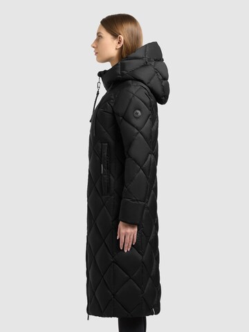 khujo Wintermantel 'Cilia2' in Zwart