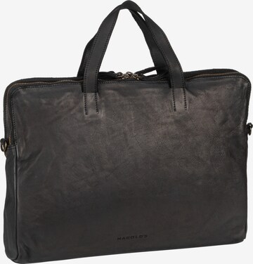 Harold's Document Bag in Black: front