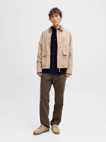 JACK & JONES - Loosefit Pantalón chino 'JPSTKANE HANK' en marrón