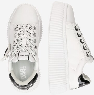 Baskets basses 'KREEPER' Karl Lagerfeld en blanc