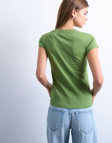 TOPSHOP T-Shirt 'EVERYDAY' in Grün