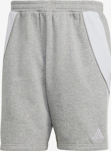 Pantaloni sportivi 'Tiro 24' di ADIDAS PERFORMANCE in grigio: frontale