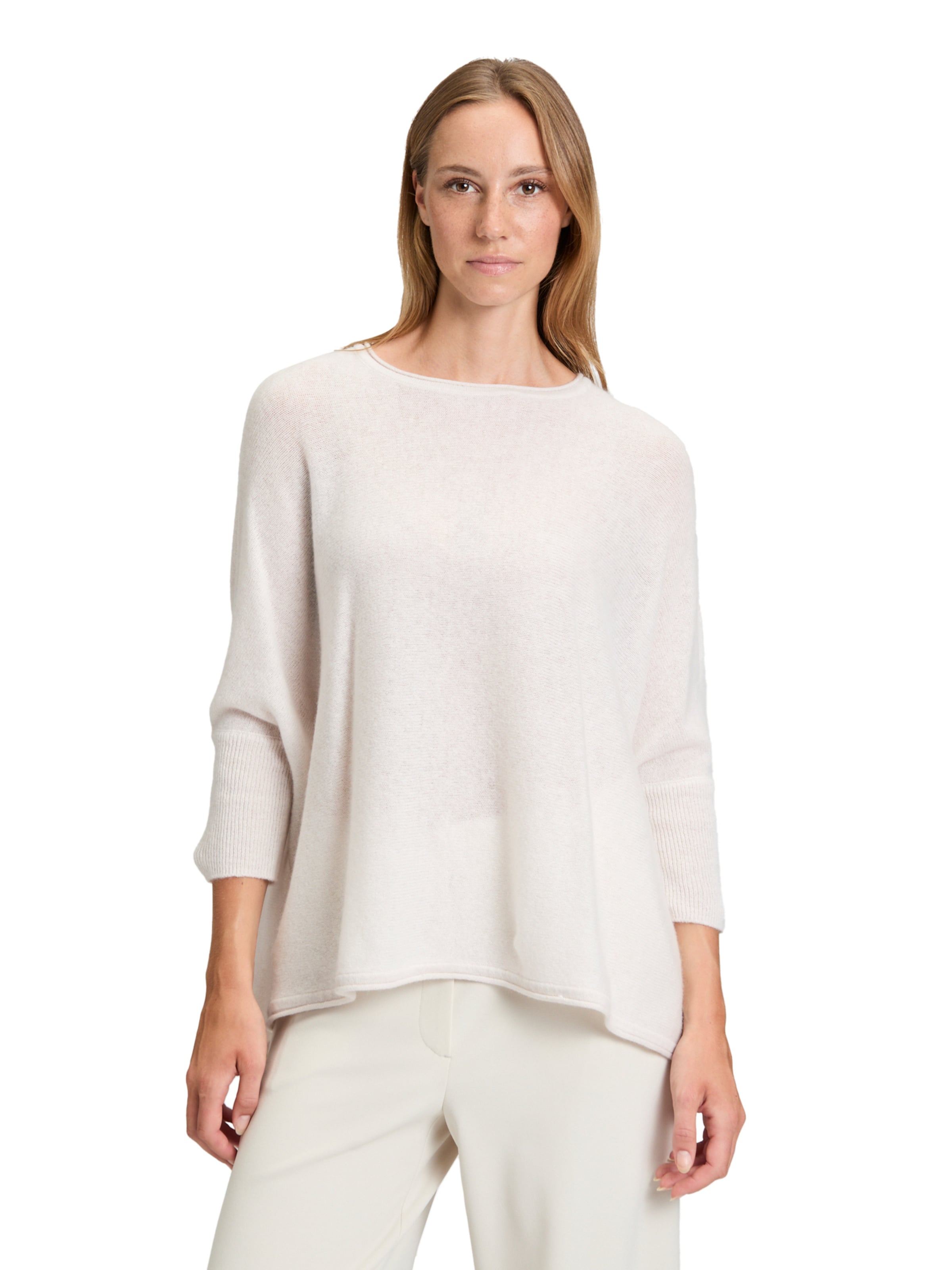 Pull-over Betty Barclay en blanc : devant