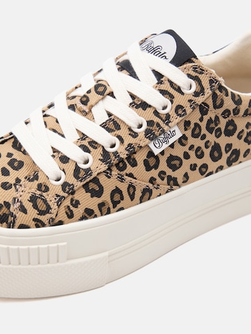 BUFFALO Низкие кроссовки 'PAIRED' в Коричневый