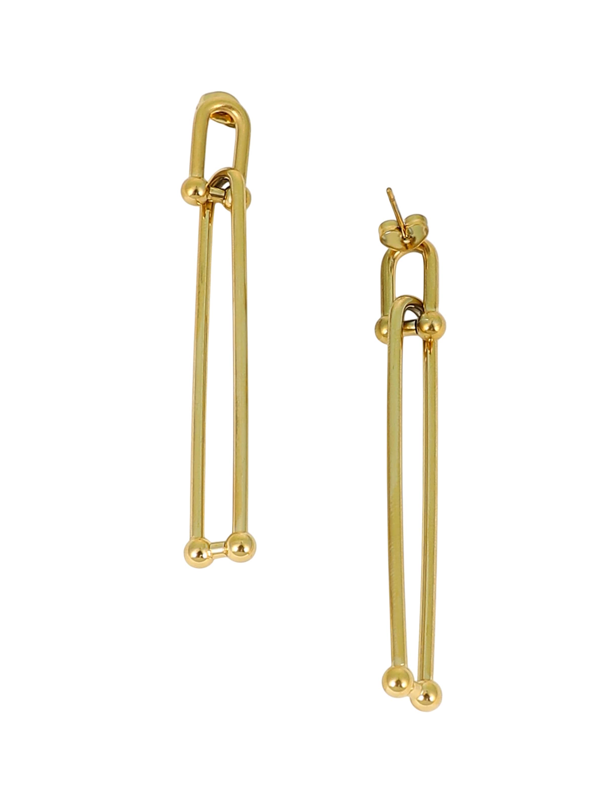 SOHI Серьги 'Kusum' в Золотой